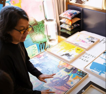 曼谷藝術展回歸　飯店空間化身畫廊