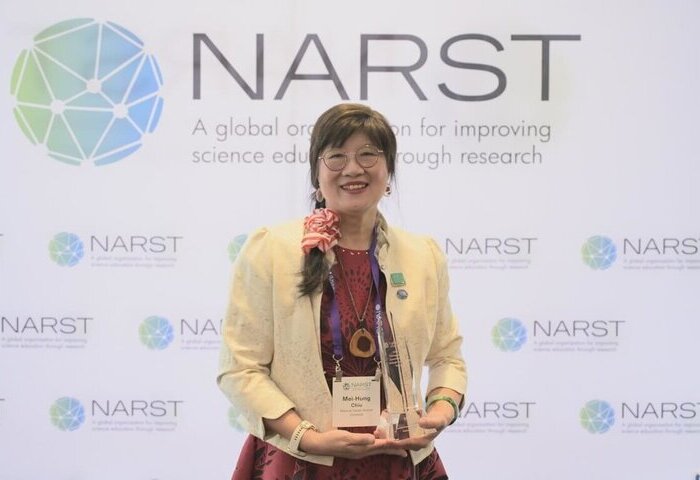 邱美虹獲頒美科學教學傑出研究貢獻獎　首位華人得主