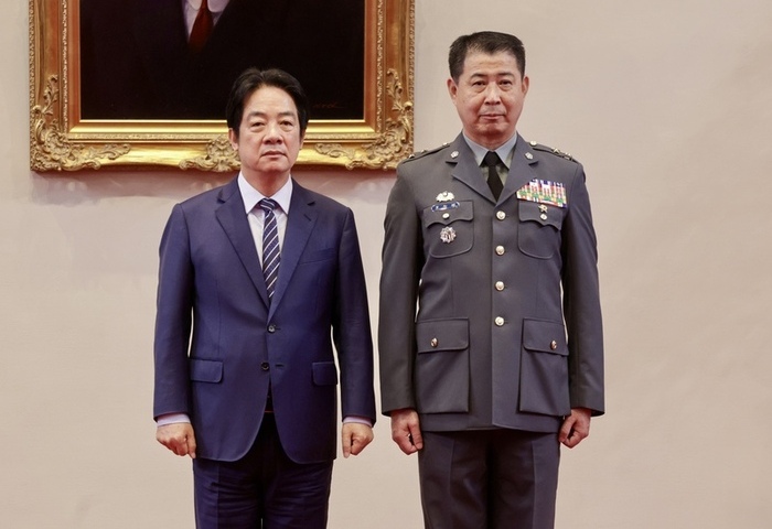 賴總統主持將官晉任　盼立院支持不打折國防預算