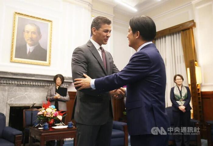 外交部：巴拉圭總統5/7來台訪問　賴總統5/8軍禮歡迎