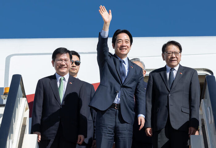 賴總統抵史瓦帝尼國是訪問　國際各大媒體關注