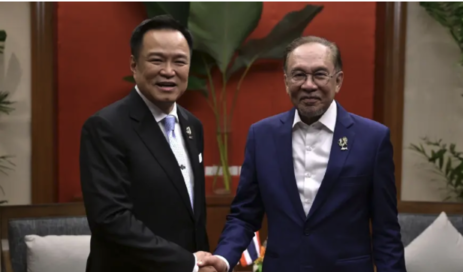 阿努廷會晤安華　擬年內正式訪馬