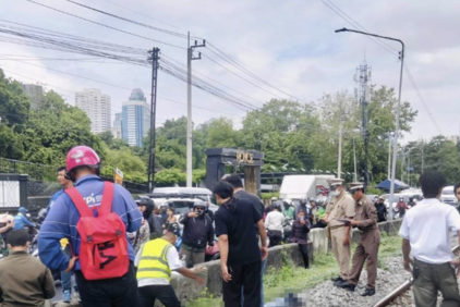 曼谷鐵道擦撞案　泰國國鐵指傷者違規闖入