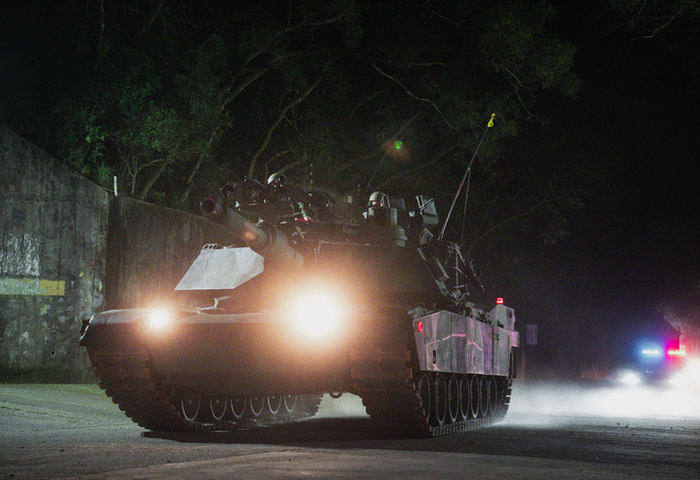 M1A2T戰車實施戰備偵巡　陸軍：妥善率維持96%以上