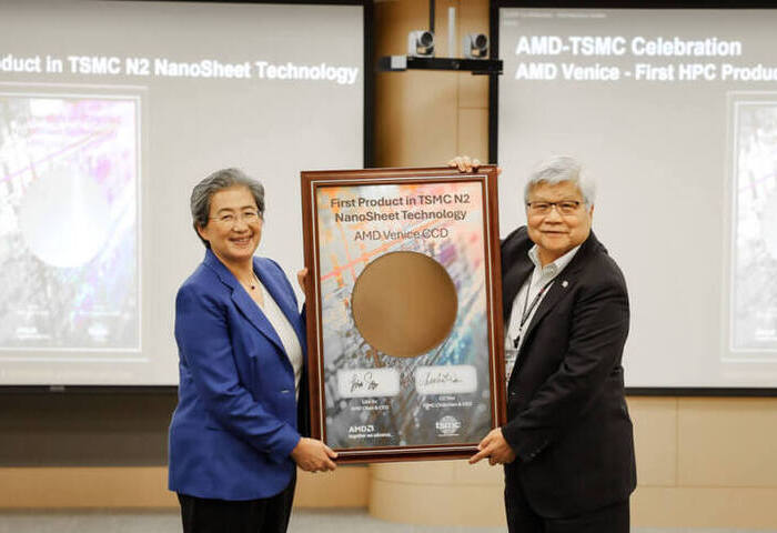 AMD：Venice採台積電2奈米量產　未來擴至美國廠