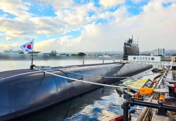 南韓潛艦抵加拿大參與軍演　爭取近400億美元造艦大單