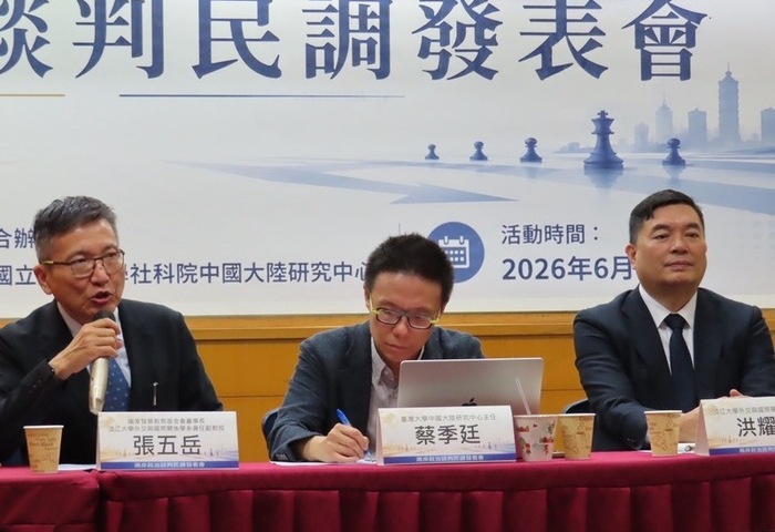 民調：贊成兩岸政治談判比重下降 多數選擇維持現狀