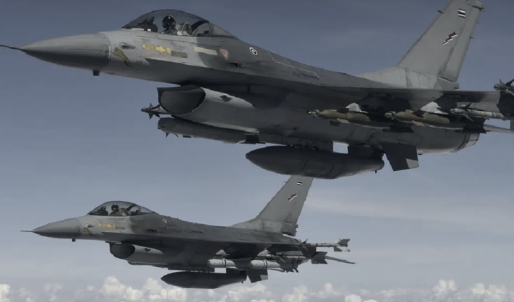 泰軍強化邊境戒備　F-16與獅鷲戰機全天候待命