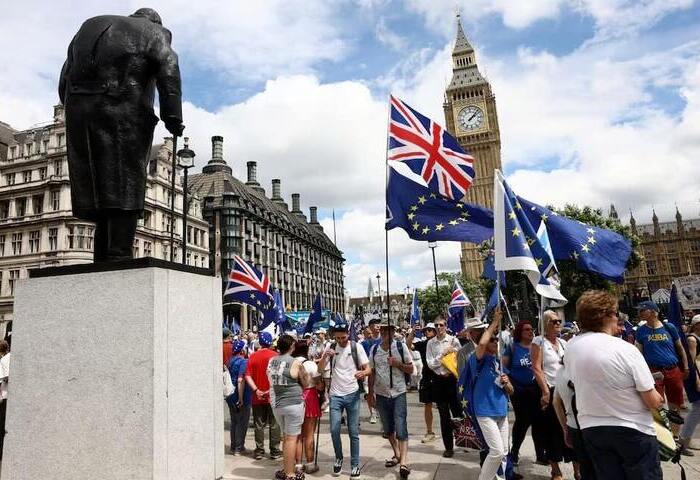 英國歷史性公投10年後　經濟困境加劇民眾對脫歐不滿