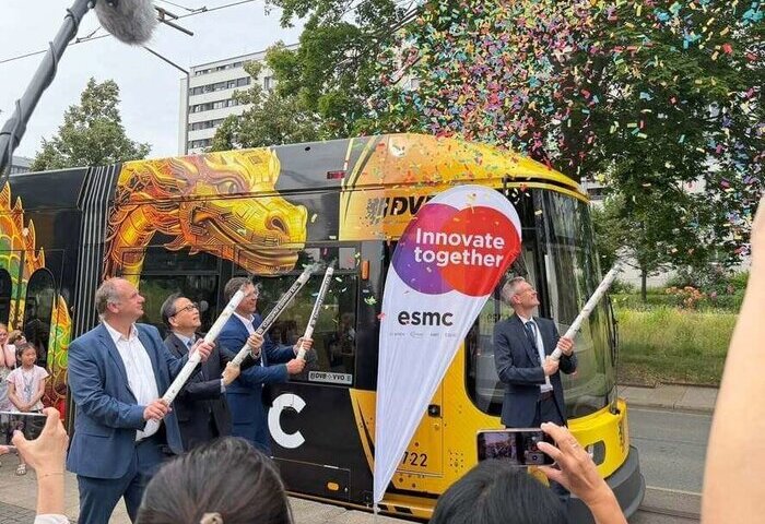 台積電晶片巨龍電車飛馳德勒斯登　帶進活力與交流