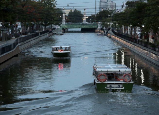 曼谷試辦水上校船　運河交通再升級
