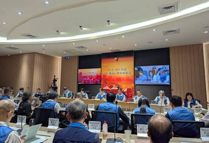 環境部推40度高溫演練　加強複合型災害情境