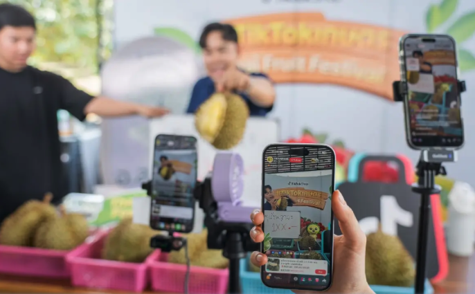 TikTok直播助攻　泰榴槤銷量飆升