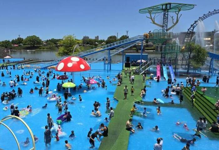 打造4層樓高滑水道　宜蘭童玩節沁涼登場