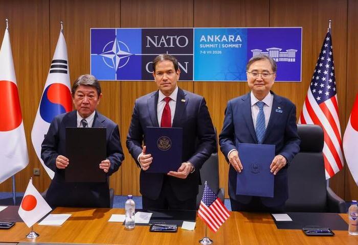 美日韓外長強調維護台海和平重要　關切台灣周邊情勢