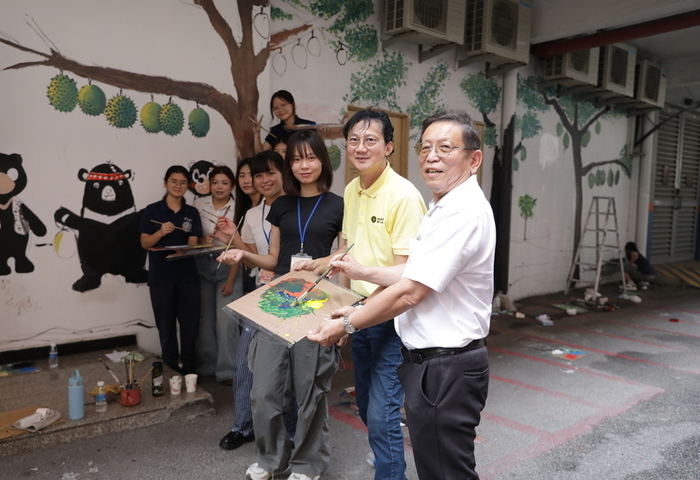 台灣與大馬青年攜手文化創生　公共藝術走進在地社區