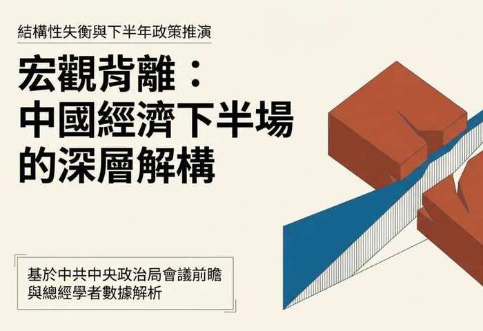 中共中央政治局會議登場　學者：重科技輕民生難救中國經濟