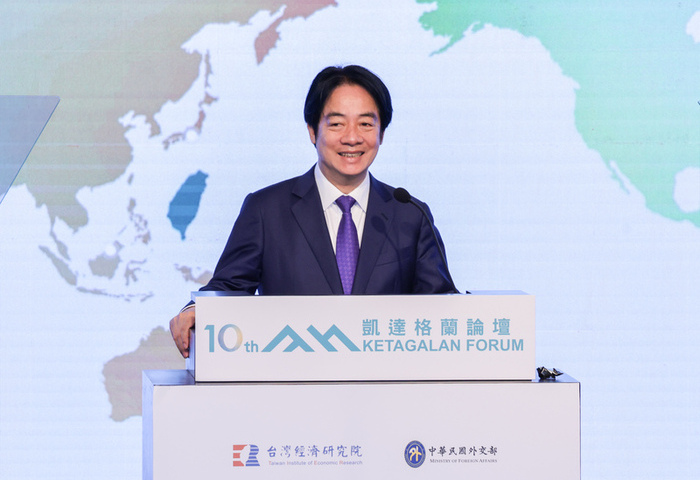 總統：台灣不接受統戰滲透、紅色恐怖　會守護民主自由