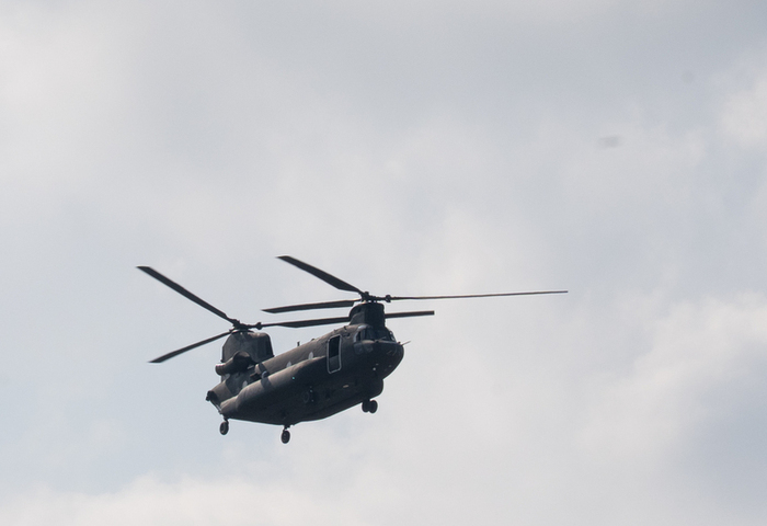 漢光42號實兵演習首日　陸戰隊搭直升機北上增援