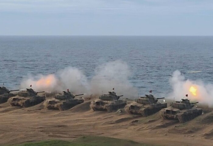 漢光演習澎湖要域火殲實彈操演　模擬應對敵軍登陸