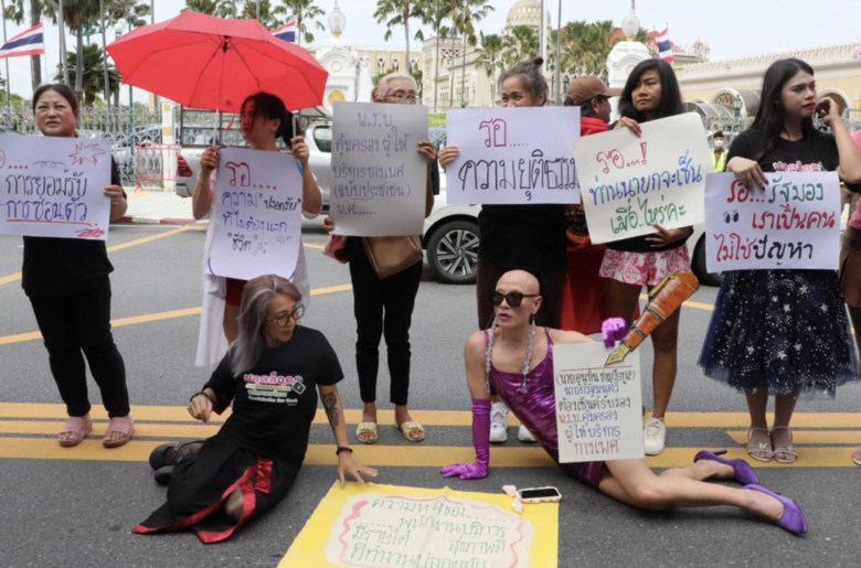 泰國性工作者促政府推除罪化法案　逾萬人連署爭勞工與社會保障