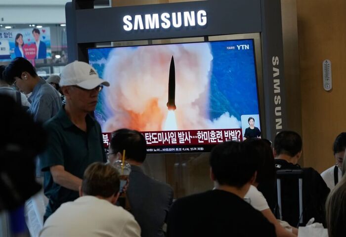 美韓軍演前　北韓朝日本海發射彈道飛彈