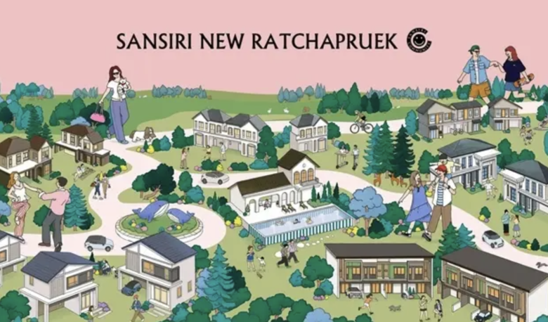 Sansiri砸110億泰銖　打造拉差普路千萊住宅社區