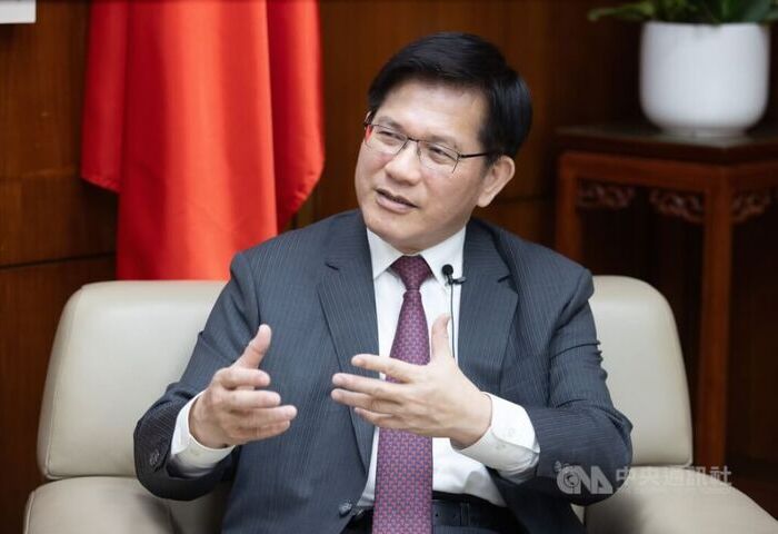 林佳龍接受BBC專訪　重申對台美關係有信心