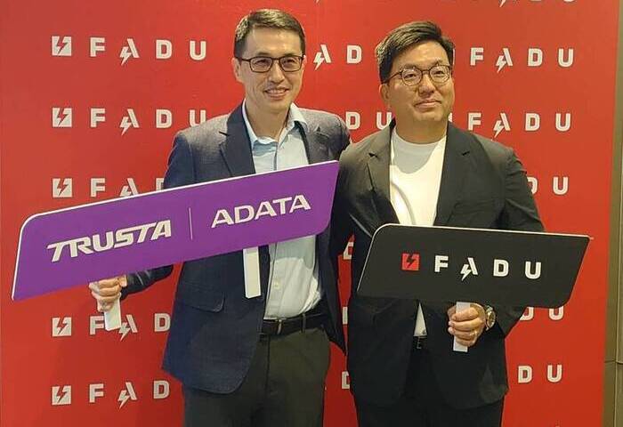 攻AI儲存商機　韓控制器廠FADU結盟威剛深化在台布局