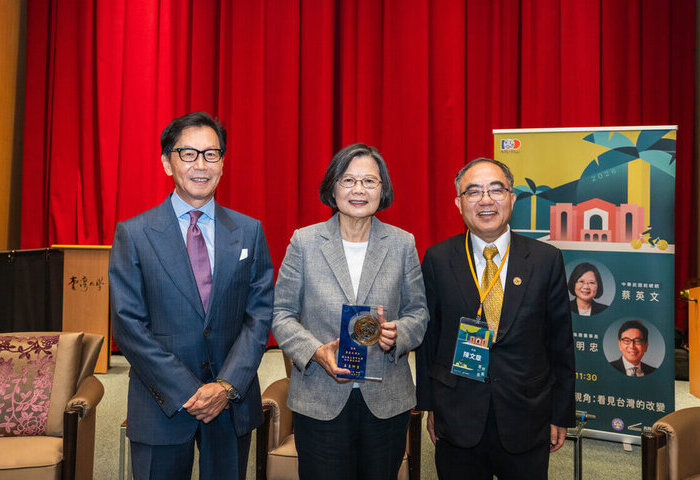 蔡英文：台灣被世界看見後　更需要用心看見彼此