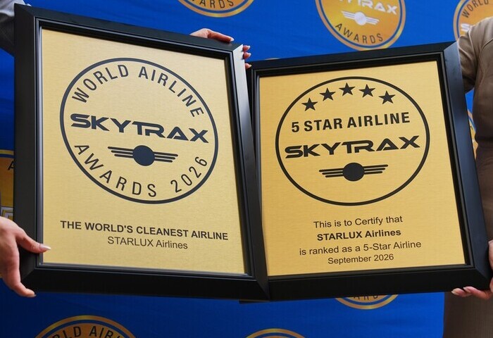 星宇蟬聯SKYTRAX五星　奪全球最整潔航空第一名